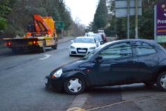 Accident outside De Trafford Arms