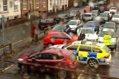 86-year-old driver smashes into South Street car park