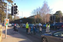 Children in danger as crossing unfixed in a week