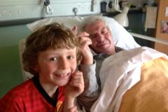 Grandson's charity bike ride raising funds for patient comforts