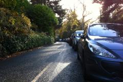 PCSO targets illegal parking on Trafford Road