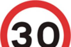 Changes to 30 mph limit