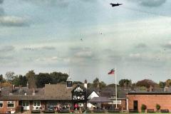 Vulcan bomber passes over Alderley Edge during farewell tour of the north