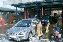 Wilmslow firefighters splashing out for charity