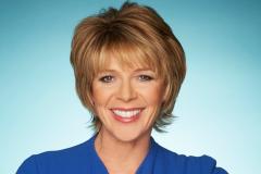 TV presenter Ruth Langsford visits Cheshire to celebrate her eye treatment