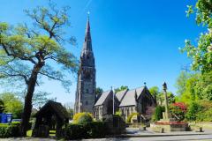 Vandals damage marquee at Phillips & St James Church