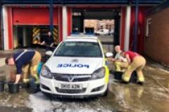 Firefighters making a splash for cash this Saturday