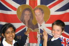 Children celebrate all things British
