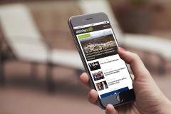 Responsive website replaces alderleyedge.com app