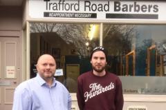 Fresh new talent and an exciting anniversary at Trafford Road Barbers