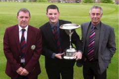 Dan wins Hospital Trophy