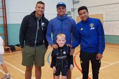 Premiership football star visits the Prep