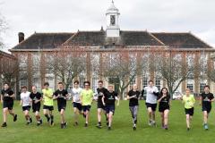 Teen fundraiser recruits friends for charity marathon