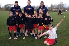 Sale Sharks coach Nether Alderley pupils