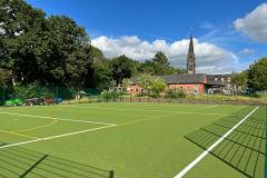 Primary school's new multi-use games area is finally complete