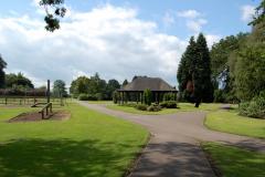 Work commences on tidying up the park