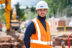 Former apprentice joiner aiming to carve out career as site manager with Jones Homes North West