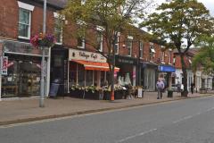 Alderley village centre benchmarked