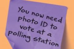 Photo ID needed to vote at elections in May