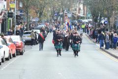 Alderley Edge pays its respects on Remembrance Sunday