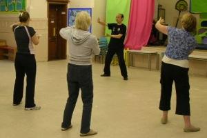 Tai Chi indoors