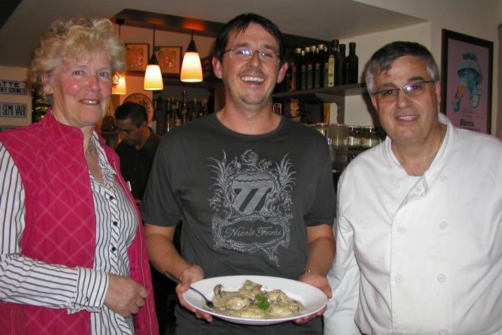 L-R Pam Rigby, John Morris, Enzo Mauro(2)