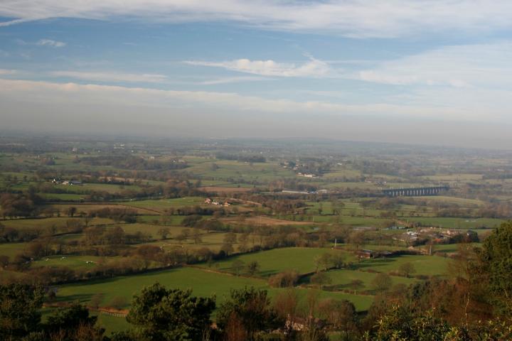 Cheshire plain - general view