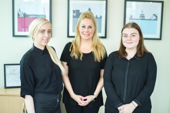 Lauren, Dawn and Amy, Business Consort