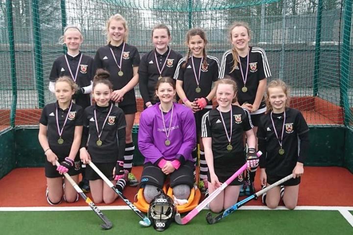 AEHC U12 girls become North Champions_April 2018