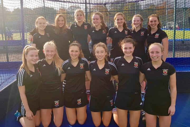 U18 girls after their 3-1 win over Fylde