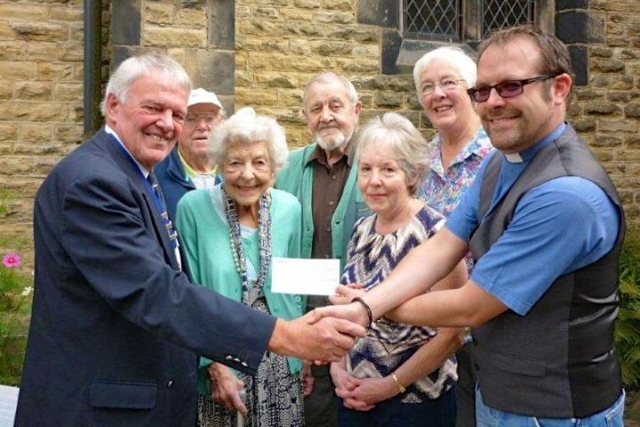 British Legion Cheque 2014